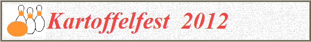 Kartoffelfest  2012