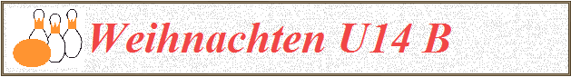 Weihnachten U14 B